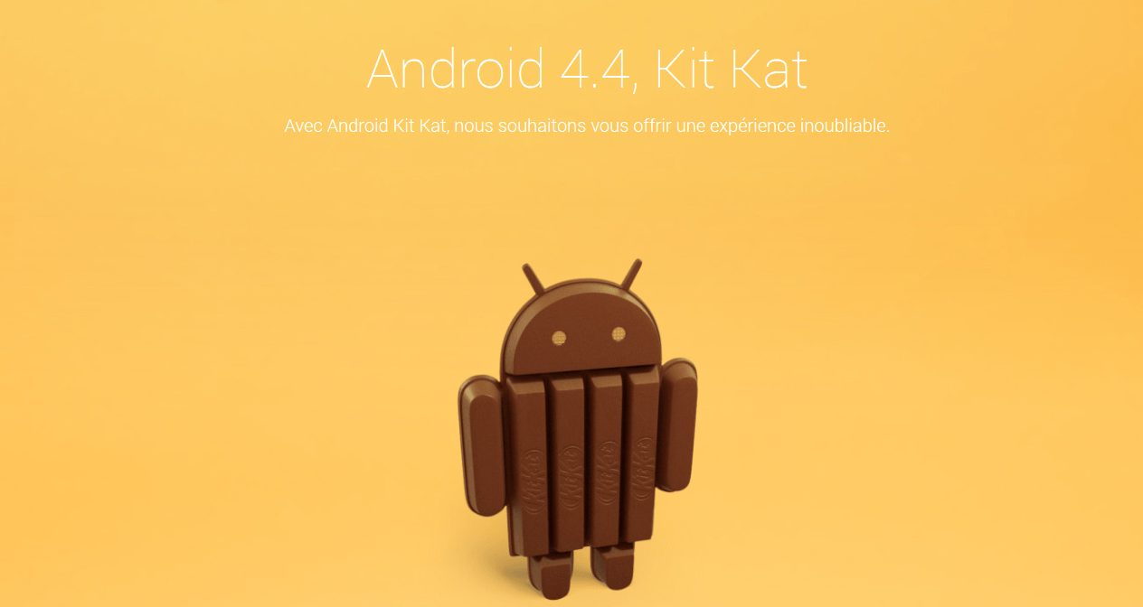 Android 4.4 Kit Kat - 11 ноября может быть выбранной датой