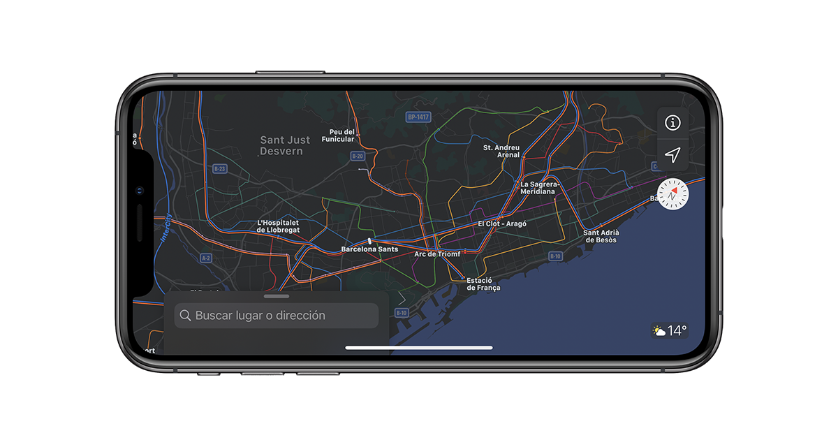 Общественный транспорт Apple Maps прибывает в Барселону, Валенсию, Севилью, Бильбао, Аликанте и другие города.