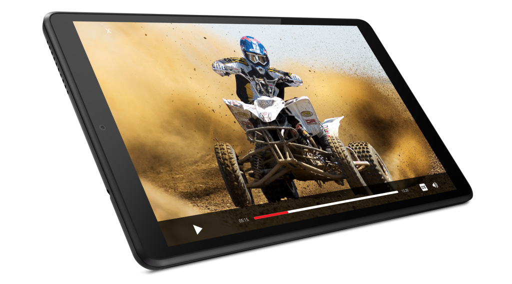 Благодаря своему IPS-экрану новая Lenovo Tab M8 предлагает отличные мультимедийные возможности