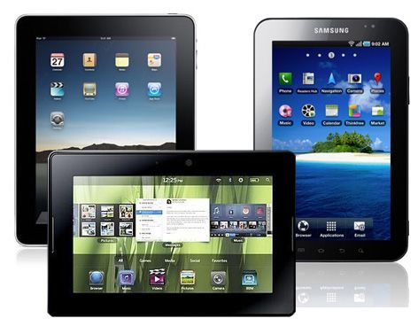 Продажи планшетов на рынке в третьем квартале 2012 года