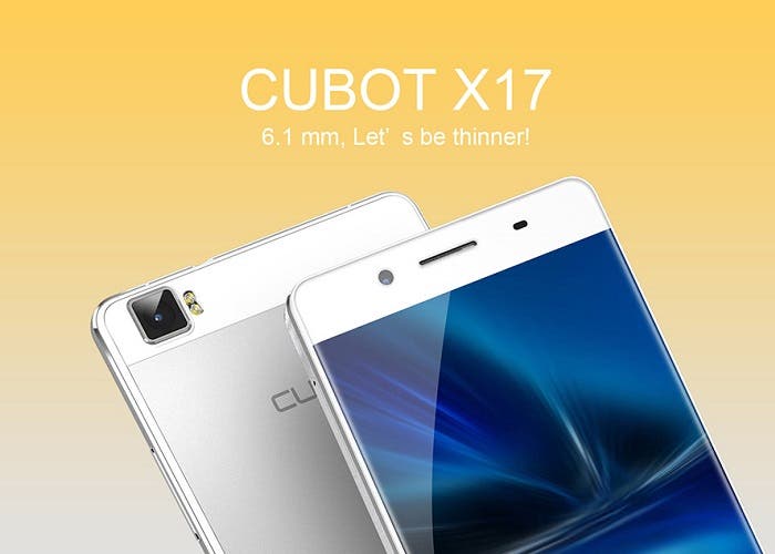 Cubot X17, el smartphone con un grosor mínimo