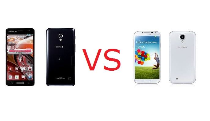 LG Optimus G Pro против Samsung Galaxy S4