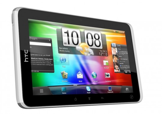 MWC 2011: HTC представляет 7-дюймовый планшетный флаер