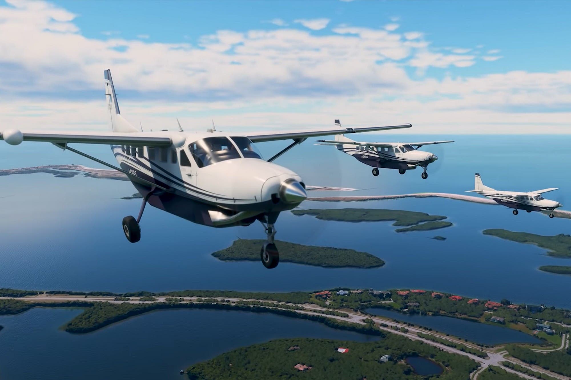 Microsoft Flight Simulator: это многопользовательский режим для полетов между реальными самолетами