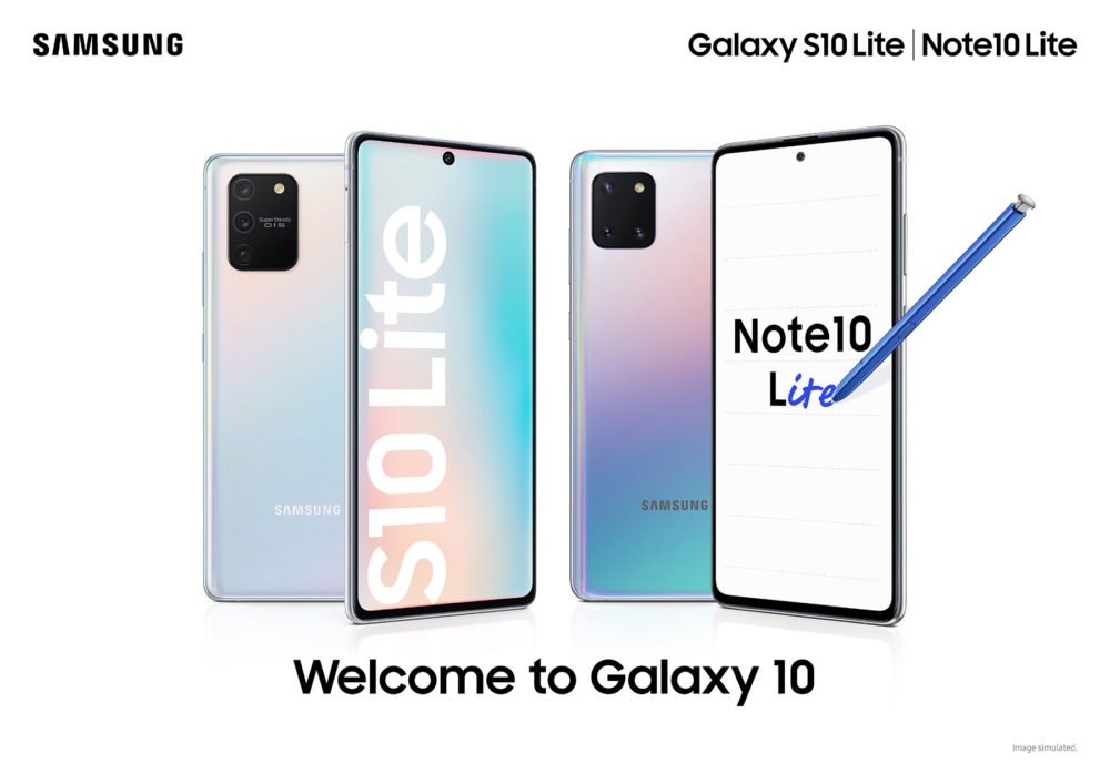 Samsung Galaxy S10 Lite и Samsung Galaxy Note 10 Lite