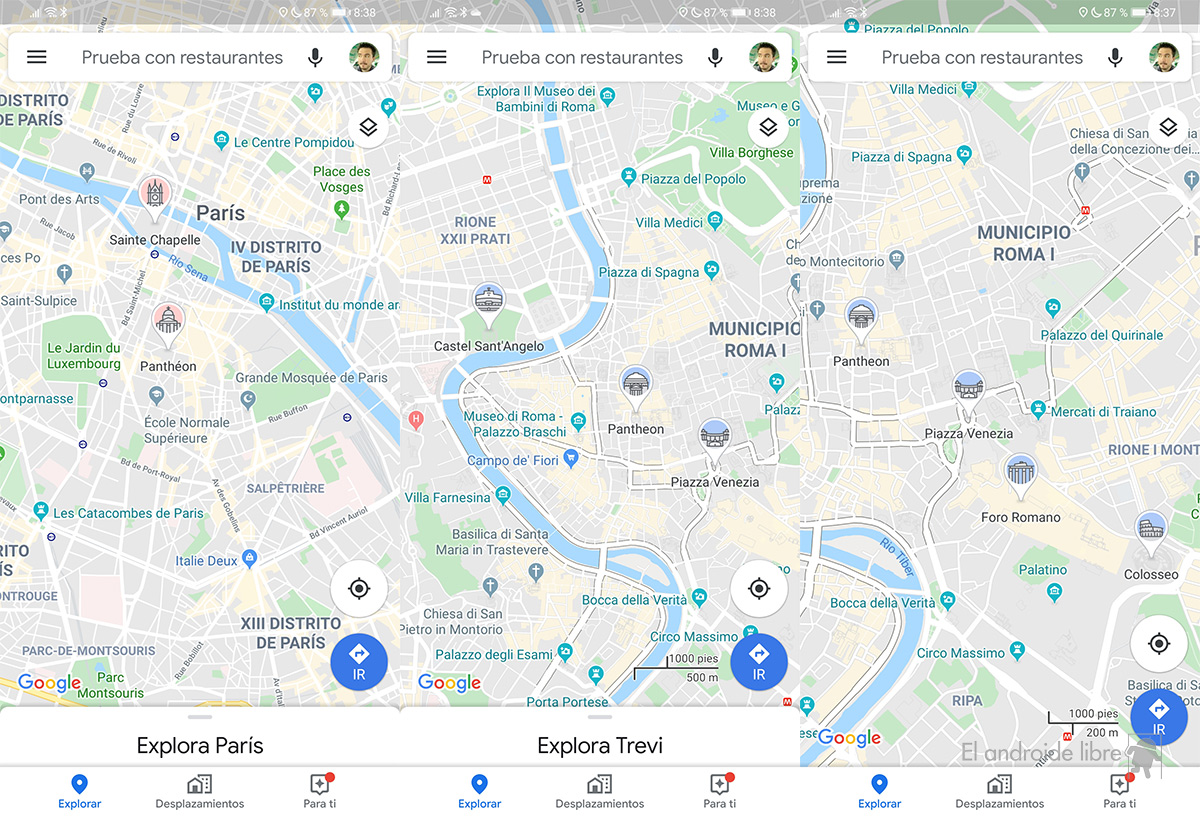 В Google Maps появились новые иконки для городских памятников