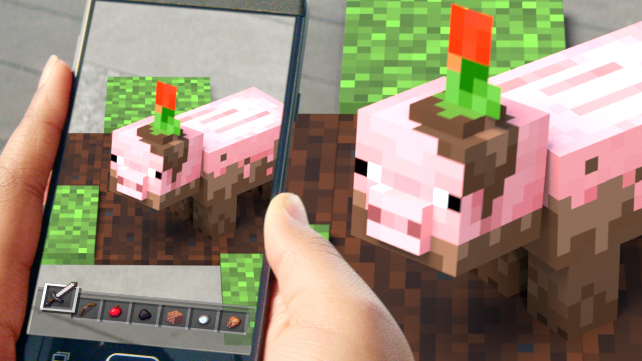 Игра Minecraft с дополненной реальностью скоро выйдет на Android