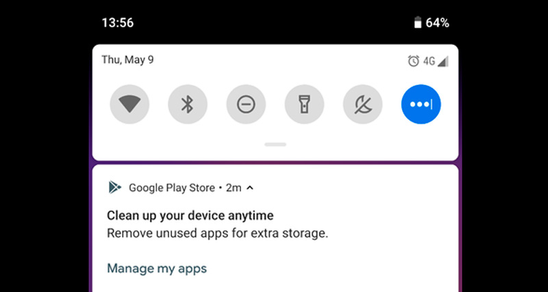 Магазин Google Play сообщает нам, какие приложения мы не используем для их удаления