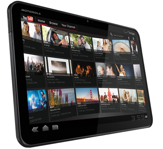 Планшет Android 3.0 от Motorola и Google называется XOOM и представляет собой iPadKiller
