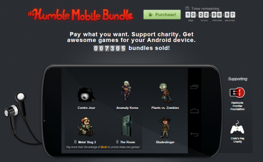 Прибывает первый мобильный Humble Bundle: эксклюзивные удовольствия для андроидов