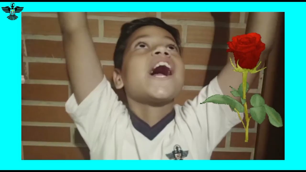 poema del cielo cayó una rosa